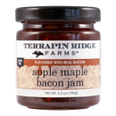 Terrapin Ridge Farms Apple Maple Bacon Jam - 5oz is gluten free, made with real bacon, and perfect for charcuterie boards.