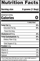 Nutrition Facts for SALTOPIA Infused Sea Salts Lemon & Herbs Seasoning Low Sodium: TWIST AGAIN—6g (1 tbsp) serving, 0 calories, 0g fat, 70mg sodium, 1g carbs, 0.2g protein, and no vitamins A, C, or calcium.