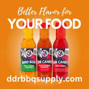 The Texas Pepper Jelly Rib Candy 3 Pack includes a variety of our best BBQ glazes. Sweet, spicy, and fruit-forward flavors perfect for ribs, pork, and more. Pick your favorites today