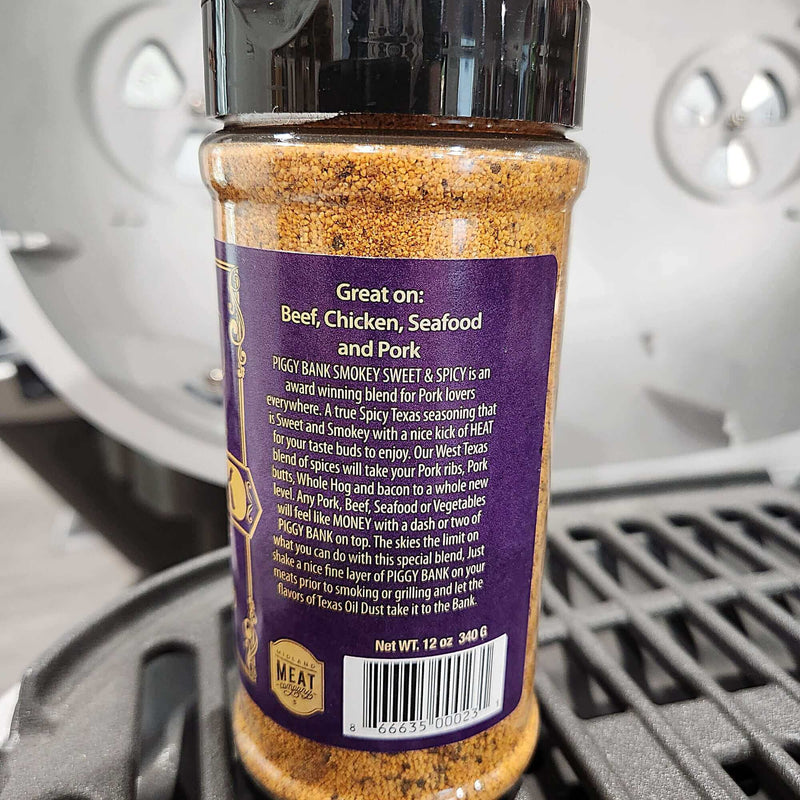 Texas Oil Dust Piggy Bank BBQ Rub