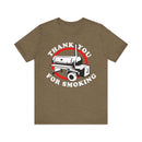 Thank You for Smoking BBQ T-Shirt with soft cotton fabric and bold barbecue print