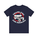 Thank You for Smoking BBQ T-Shirt with soft cotton fabric and bold barbecue print