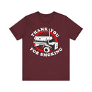 Thank You for Smoking BBQ T-Shirt with soft cotton fabric and bold barbecue print