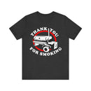 Thank You for Smoking BBQ T-Shirt with soft cotton fabric and bold barbecue print