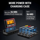 Charging case with digital thermometer and multiple probes on a black background. ThermoPro TempSpike Pro wireless meat thermometer with WiFi and Bluetooth for precision BBQ and grill cooking at DDR BBQ Supply