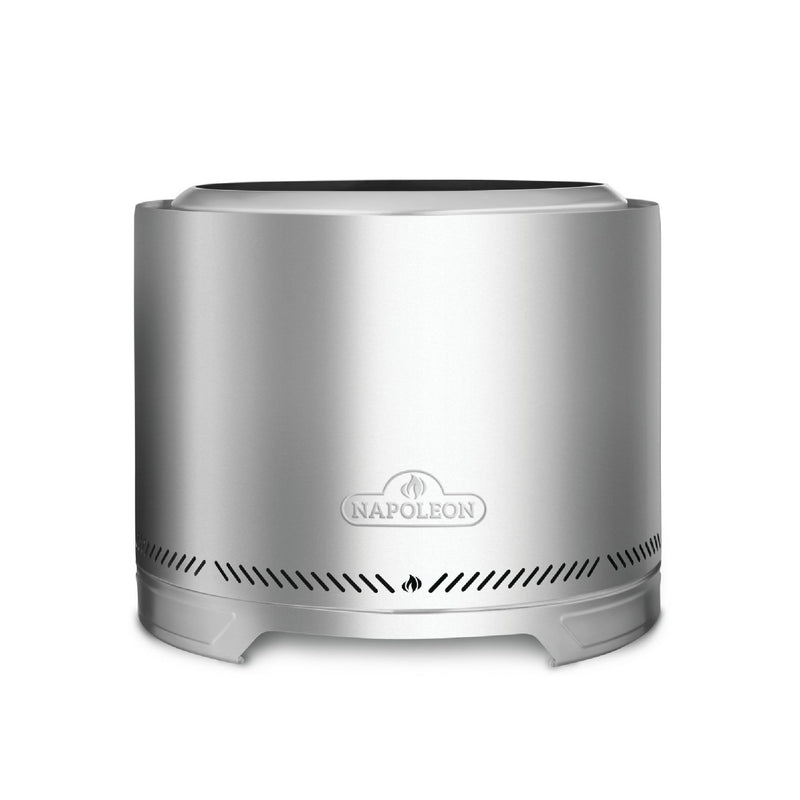 Timberwolf Smokeless Portable Fire Pit 22 inch stainless steel at DDR BBQ Supply specs