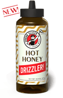 Urban Slicer Hot Honey Drizzler 16.8oz bottle for pizza, BBQ, and more at DDR BBQ Supply
