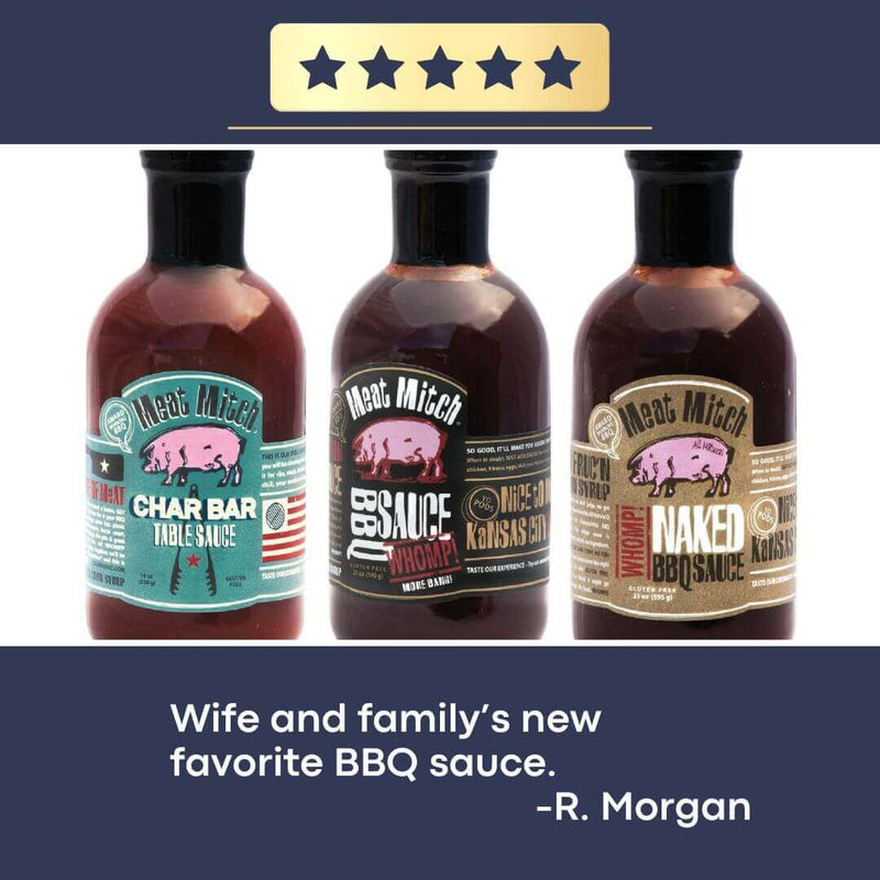 Meat Mitch Barbecue Sauce 3 Pack Meat Mitch