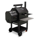 Yoder Smokers YS480s Pellet Grill ACS WiFi American made DDR BBQ Supply left side view