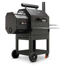 Yoder Smokers YS480s Pellet Grill ACS WiFi American made DDR BBQ Supply with top closed and racks