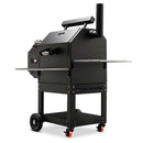 Yoder Smokers YS480s Pellet Grill ACS WiFi American made DDR BBQ Supply closed right view