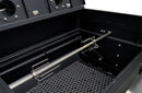 Yoder Smokers flat top charcoal grill rotisserie kit for 48 inch flat top models DDR BBQ Supply
