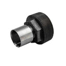 BBQ Guru 1.5 inch adapter for temperature controller connection on gravity fed smoker or grill