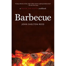 Book cover for Barbecue: A Savor the South Cookbook - Paperback by Books by splitShops, featuring glowing coals and flames at the bottom set against a dark background with bold white title text above—an evocative nod to southern barbecue and its rich history.