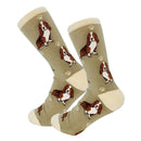 Basset Hound Dog Socks featuring cozy material and supporting animal shelters