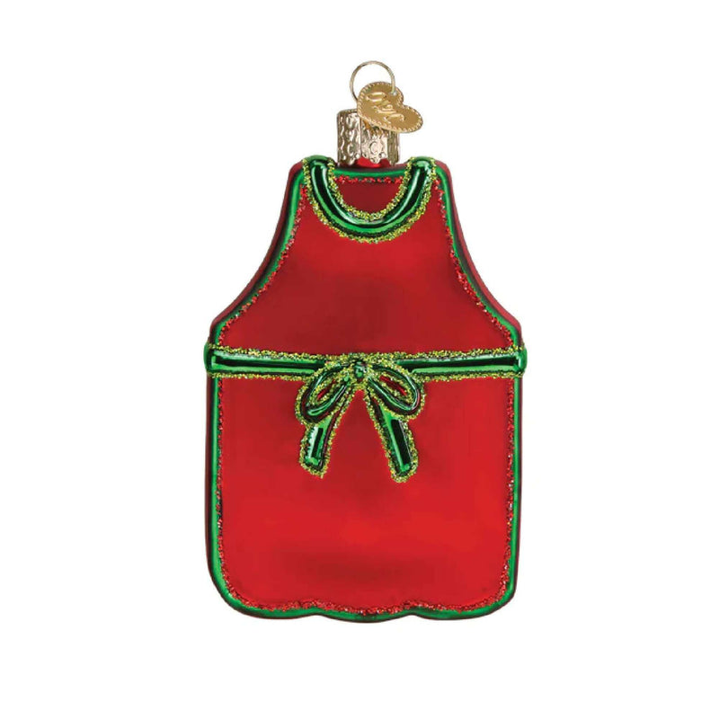 BBQ Boss Apron Christmas Ornament