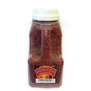 A 5 lb Tailgate Edition plastic container of BBQ Bros Rubs Carolina Style BBQ Rub with a white lid, packed with reddish-brown seasoning. Featuring a label that clearly shows the BBQ Bros Rubs brand and flavor, it’s perfect for adding signature sweet heat to your next barbecue or tailgate party.