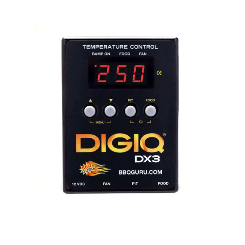 Digiq BBQ Guru DigiQ DX3 & Full Fan Kit for Gravity Smokers
