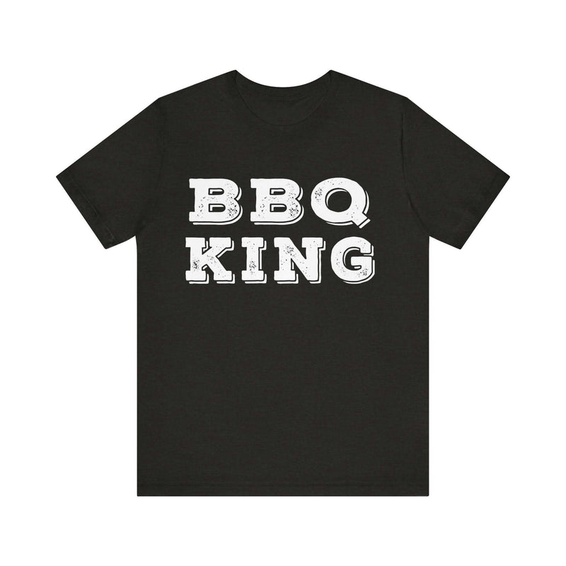 BBQ King Unisex T-Shirt for Grill Masters, Pitmasters, and Barbecue Lovers at DDR BBQ Supply