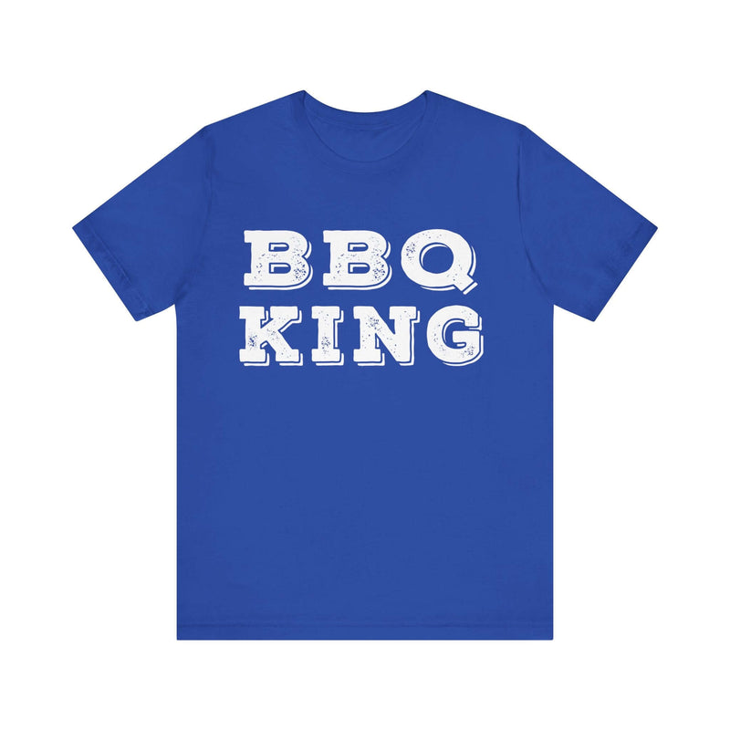 BBQ King Unisex T-Shirt for Grill Masters, Pitmasters, and Barbecue Lovers at DDR BBQ Supply