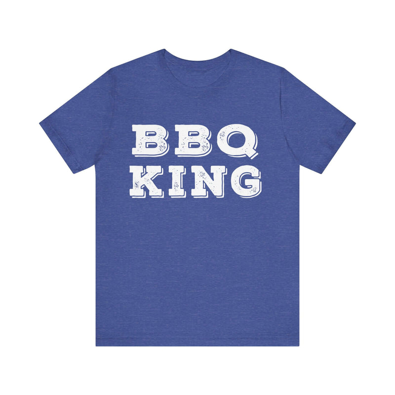 BBQ King Unisex T-Shirt for Grill Masters, Pitmasters, and Barbecue Lovers at DDR BBQ Supply