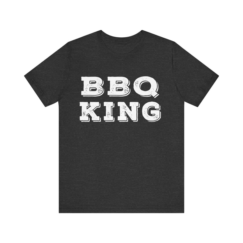 BBQ King Unisex T-Shirt for Grill Masters, Pitmasters, and Barbecue Lovers at DDR BBQ Supply