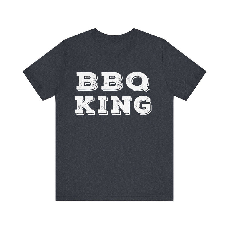 BBQ King Unisex T-Shirt for Grill Masters, Pitmasters, and Barbecue Lovers at DDR BBQ Supply