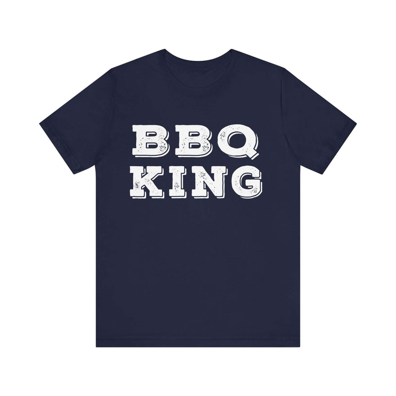 BBQ King Unisex T-Shirt for Grill Masters, Pitmasters, and Barbecue Lovers at DDR BBQ Supply