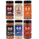 shop BBQue Texas Rubs 6 Pack with Texas Chili Seasoning at DDR BBQ Supply