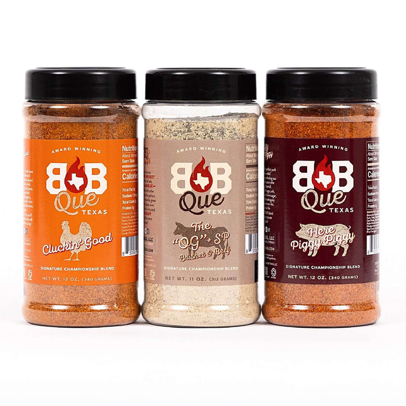 BBQue Texas Rubs 3 Pack