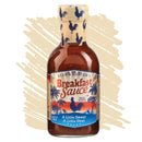 Bear & Burton’s Breakfast Sauce 12 oz bottle with datil pepper, tomato, and sweet heat blend for eggs, bacon, and breakfast favorites