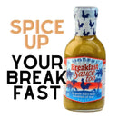 Bear & Burton's Breakfast Sauce Too Verde 12 oz with tomatillo, pear, and Datil pepper blend for eggs, tacos, and grilled meats