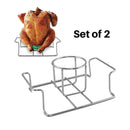 DDR BBQ Supply Beer Can Chicken Holders set of 2 – upright cooking for juicy, flavorful chicken