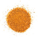 Spice blend on a white background