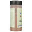 A WarPig BBQ “War Pig Bullzooka BBQ Rub” plastic container with a black lid, featuring nutrition facts and various logos on the back label. The container holds a brownish seasoning blend ideal for enhancing grilled meats. A barcode is visible at the bottom right of the label.