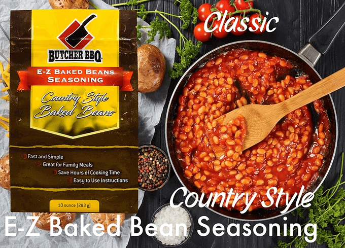 Easy Baked Bean Seasoning / Country Style Flavor Butcher BBQ