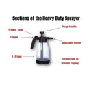 Butcher BBQ 1 Liter Pump Sprayer – Continuous Pressure Sprayer for Marinades, Juices & BBQ