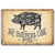 Butcher’s Cut Pig Diagram Sign