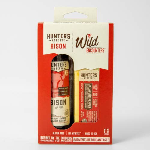 Bison & Jalapeno Pepper Cheese Wild Encounters Hunter's Reserve