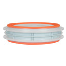 CanCooker collapsible batter bowl for evenly breading chicken, fish, pork, and vegetables shown collapsed