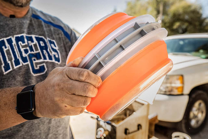 CanCooker collapsible batter bowl for evenly breading chicken, fish, pork, and vegetables