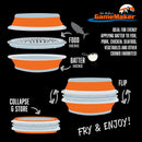 CanCooker collapsible batter bowl for evenly breading chicken, fish, pork, and vegetables