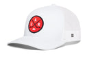 Show off your Raleigh hockey pride with the Haka Hat Carolina Hockey Trucker Hat | Red CAR X Snapback. This signature 5.0 trucker cap from Haka Hat features a white design, a red circular patch with two crossed hockey sticks, the letters C, A, and R, and a hockey puck. Finished with a mesh back and small fabric tag on the side, it’s the perfect Carolina Hockey Trucker Hat for dedicated fans in North Carolina.