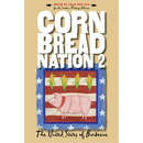 Book cover for Cornbread Nation 2: The United States of Barbecue – Paperback from Books by splitShops, featuring a pig on a flag-inspired background where the stars are replaced by corn. Edited by Lois Eric Elie for the Southern Foodways Alliance, this volume highlights celebrated Southern food writing and barbecue traditions.