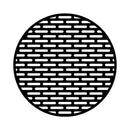 custom cut round grill grate for grill or smoker