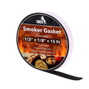 DDR BBQ Supply Smoker Gasket Sealer High Temp 15 ft – seals smoker door gaps for heat and smoke retention