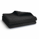 DDR BBQ Supply Napoleon microfiber cleaning towels in black, designed for streak-free grill maintenance.