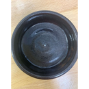 DDR BBQ Supply handmade black ceramic shaving bowl with a wide, slip-resistant basin for soap pucks.