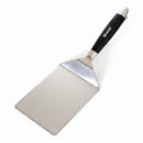 DDR BBQ Supply Braize oversized stainless steel smash burger spatula with a black ergonomic handle
