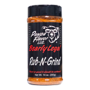 DDR BBQ Supply Pawpa Flavor Bearly Legal Rub-N-Grind coffee seasoning blend in a 10 oz shaker bottle